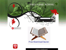 Tablet Screenshot of freeaamilschool.com